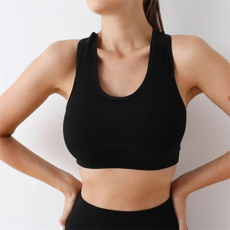 Push-Up Breathable Yoga Bra