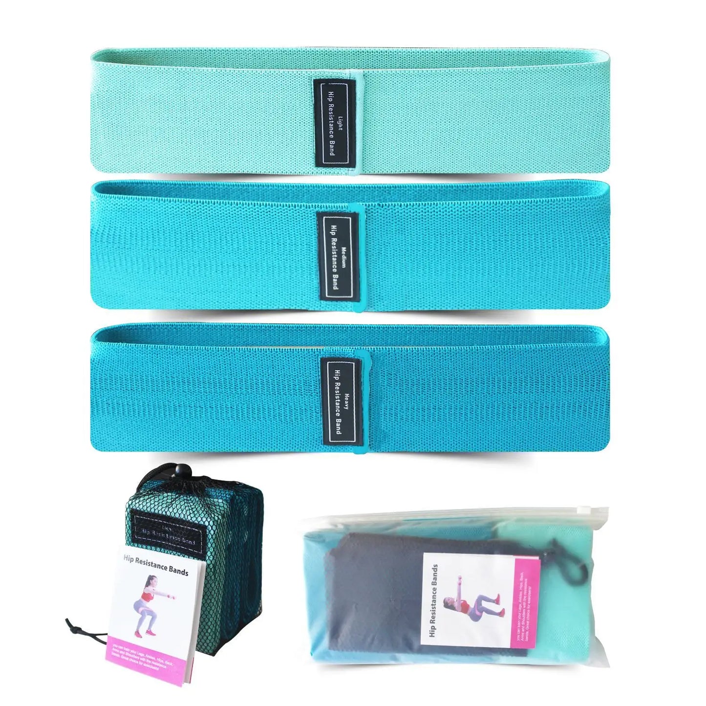 Non-Curl Hip Resistance Band