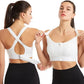 Front-Zip Support Sports Bra