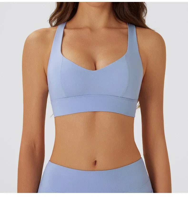 Removable Pad Halter Bra