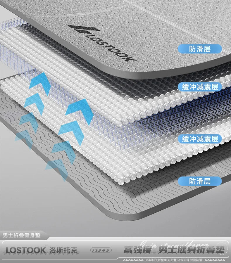 Extra-Wide Quiet Yoga Mat