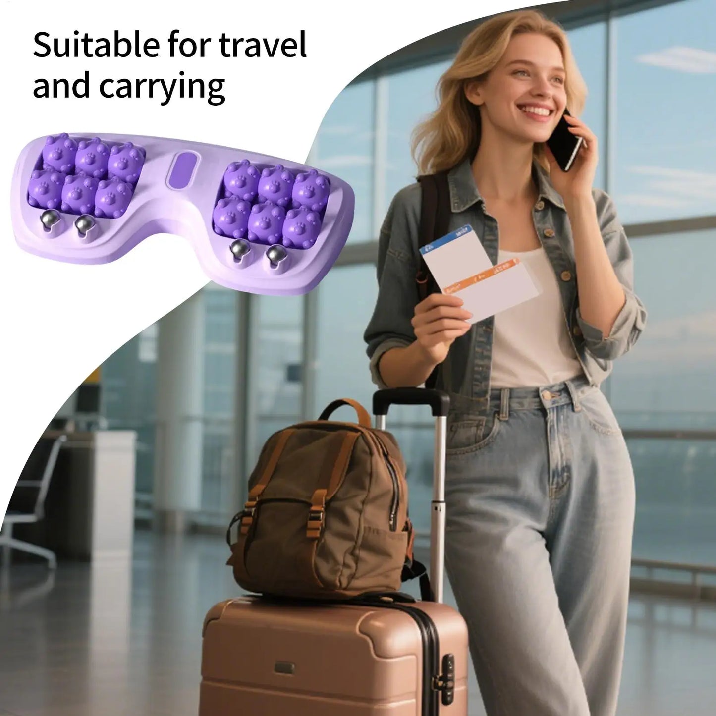 Dual Foot Massage Roller