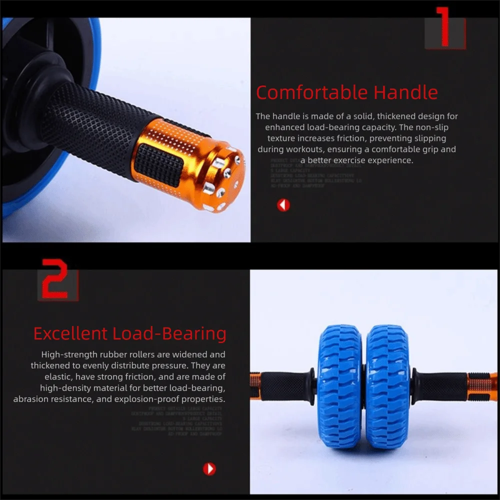 Double-Wheel Ab Roller