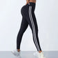 Striped Hip-Lift Leggings