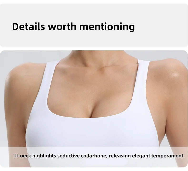 Quick-Dry Seamless Yoga Bra