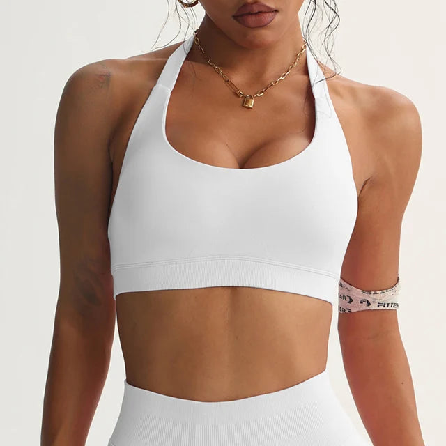 Halter Seamless Padded Bra