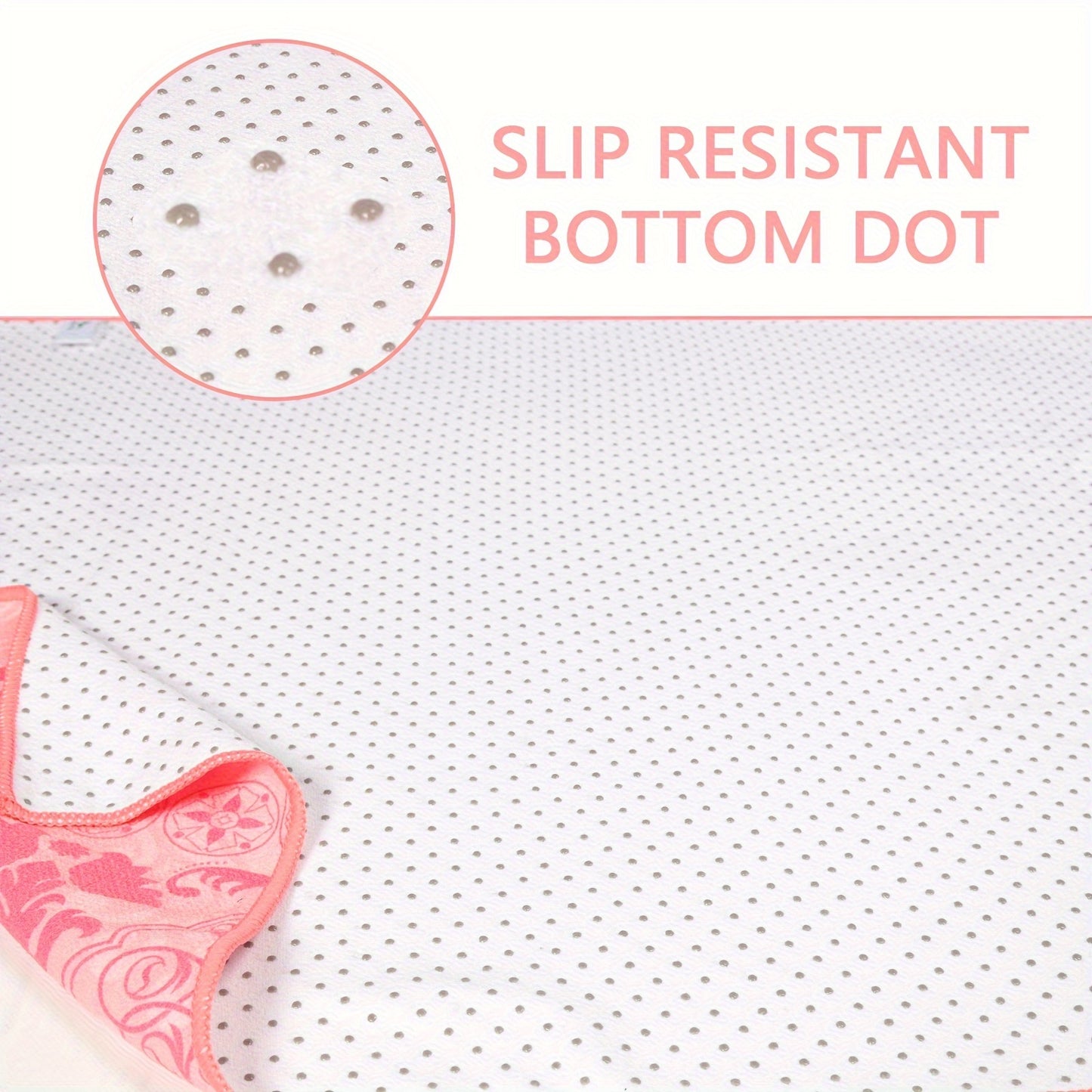 Microfiber Non-Slip Mat Towel