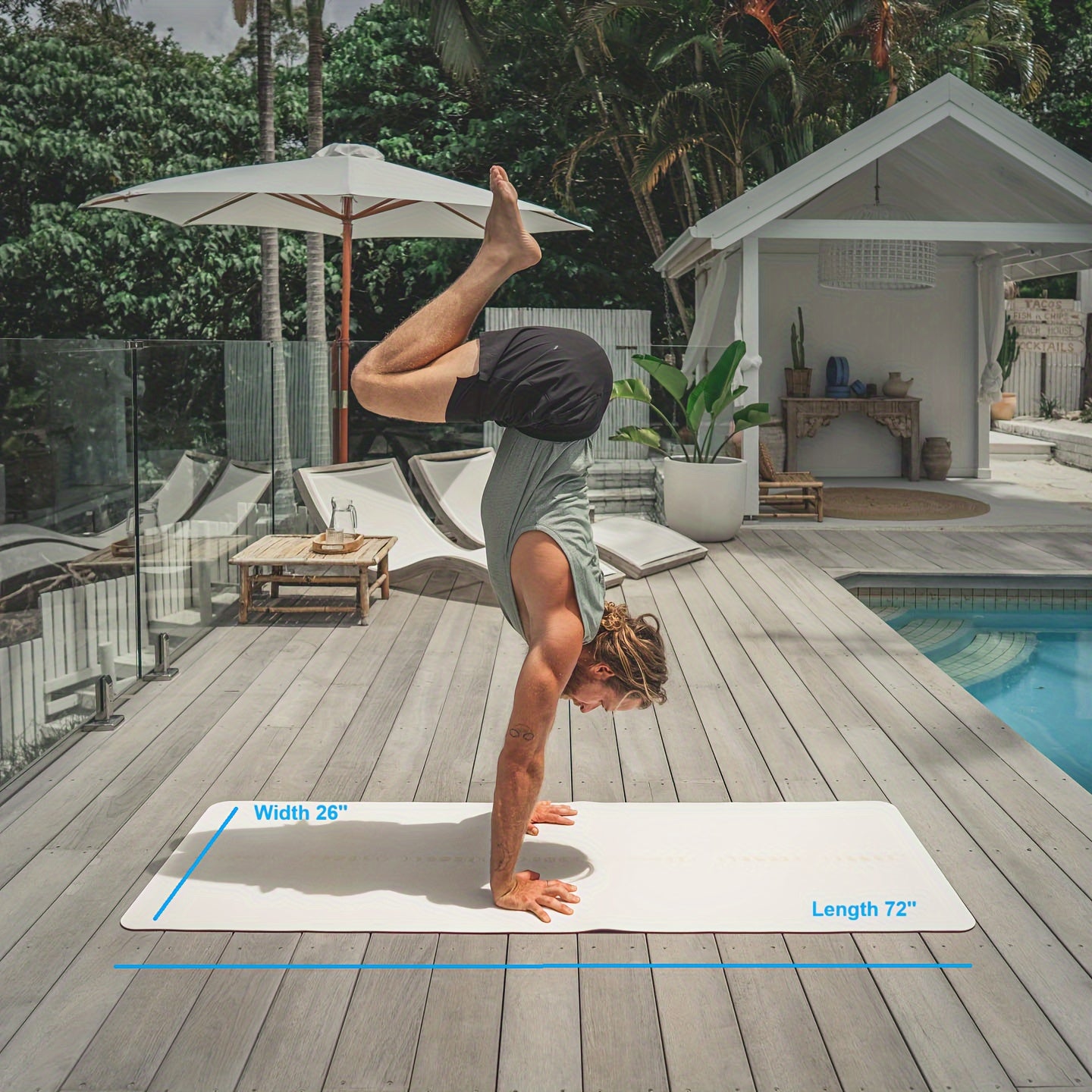 Large Non-Slip Yoga Mat