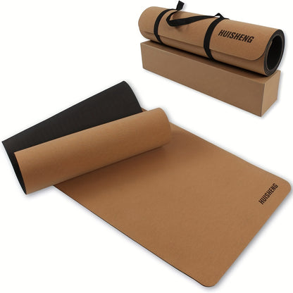 Foldable Cork Yoga Mat 5mm