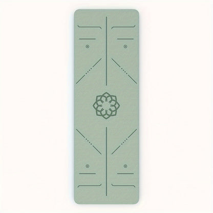 TPE Alignment Yoga Mat
